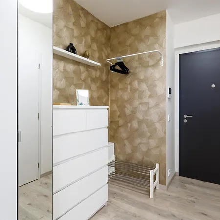 Apartmán Golden Apartments Rezidence Nová Karolina Sekce C - Terrace View Apartment Ostrava