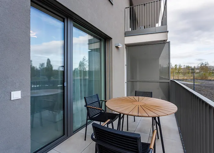 Terrace View - Golden Rezidence Nova Karolina Ostrava